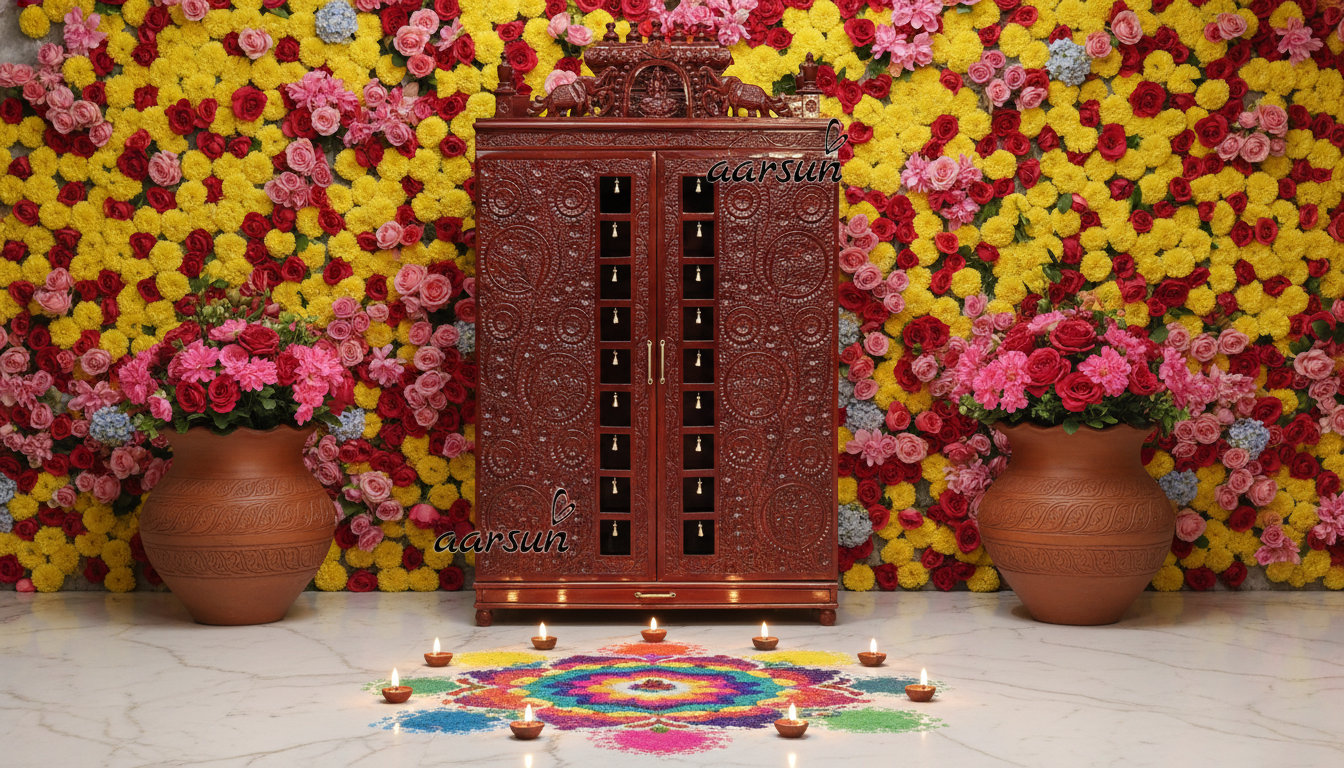 Stunning Handmade Wooden Temple Designs